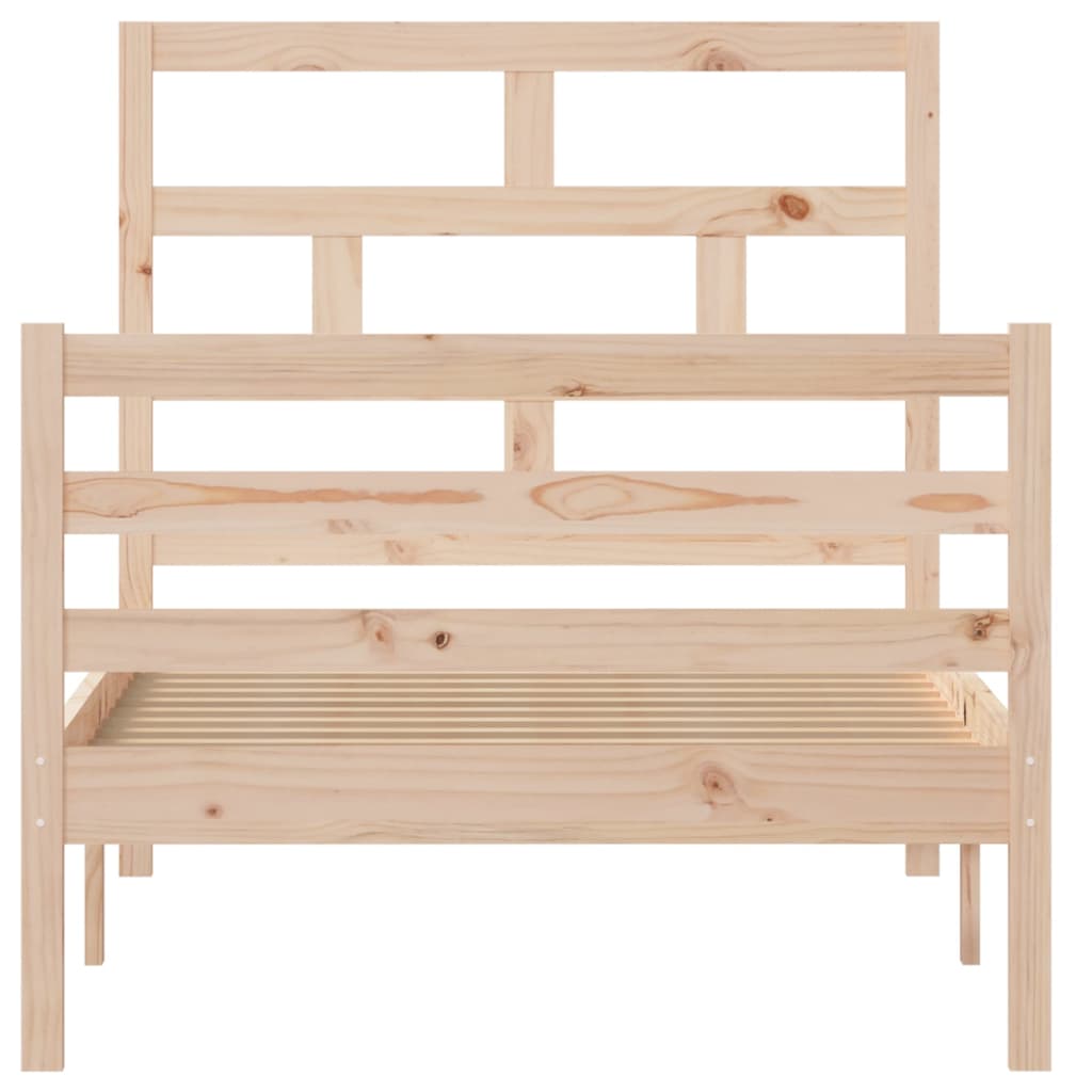 Sengeramme heltre furu 90x200 cm