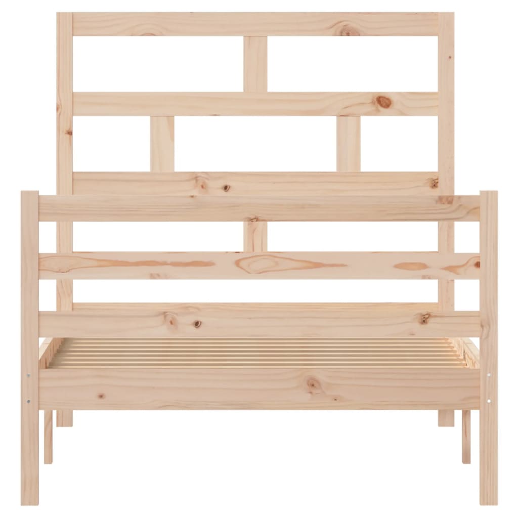 Sengeramme heltre furu 100x200 cm