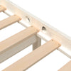 Sengeramme hvit heltre 150x200 cm King Size