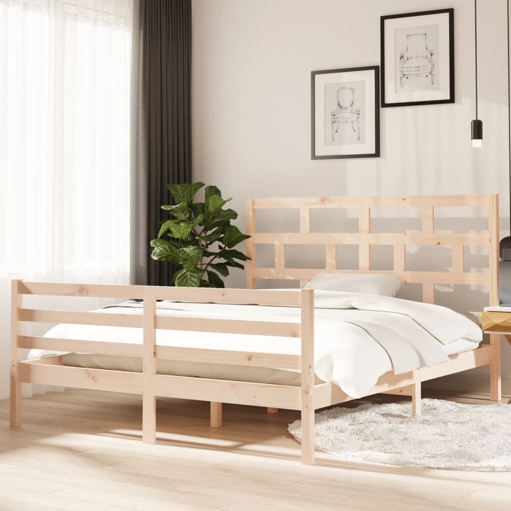 Sengeramme heltre furu 160x200 cm