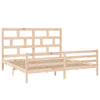 Sengeramme heltre furu 200x200 cm