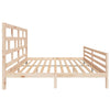 Sengeramme heltre furu 200x200 cm
