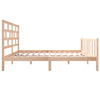 Sengeramme heltre furu 120x200 cm