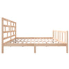Sengeramme heltre furu 200x200 cm