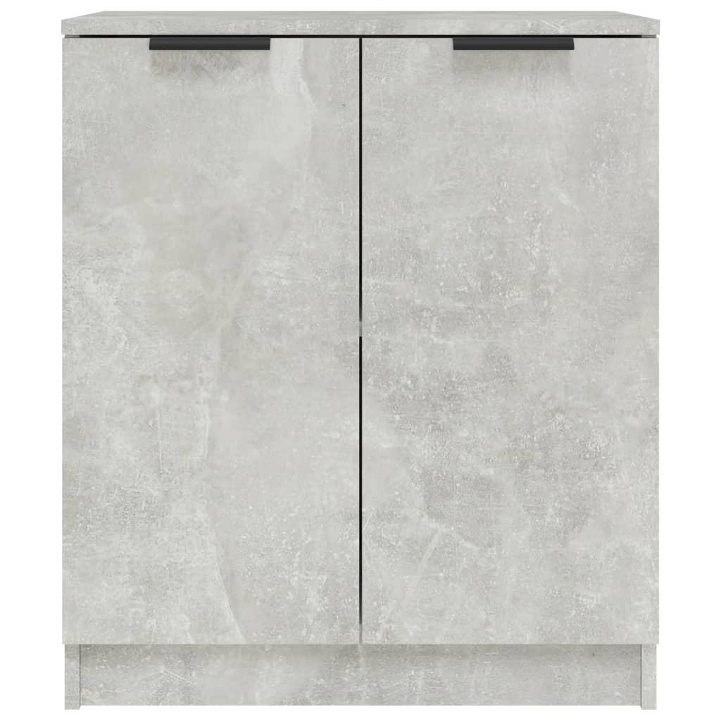 Skjenk betonggrå 60x30x70 cm konstruert tre