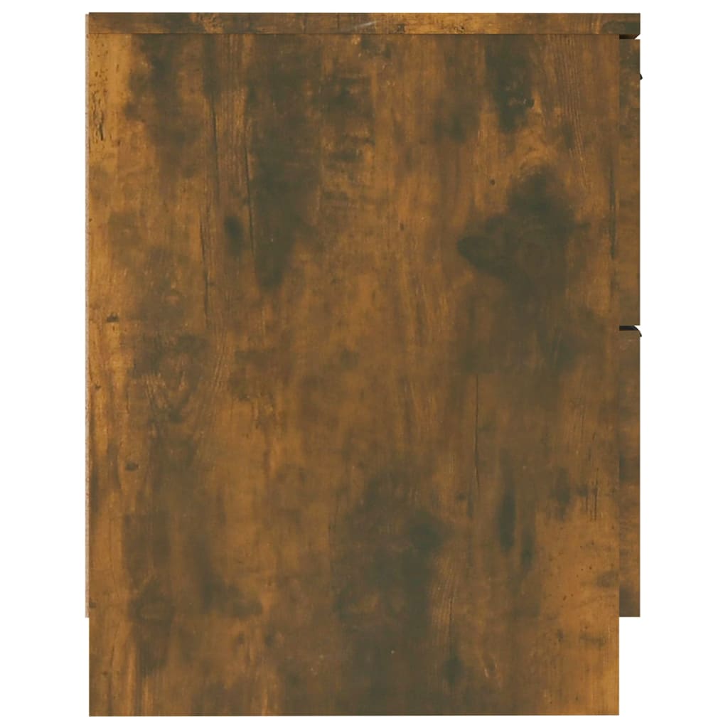 Nattbord 2 stk røkt eik konstruert tre