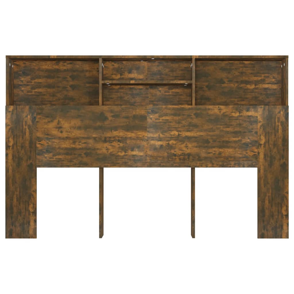Sengegavlskap røkt eik 160x19x103,5 cm