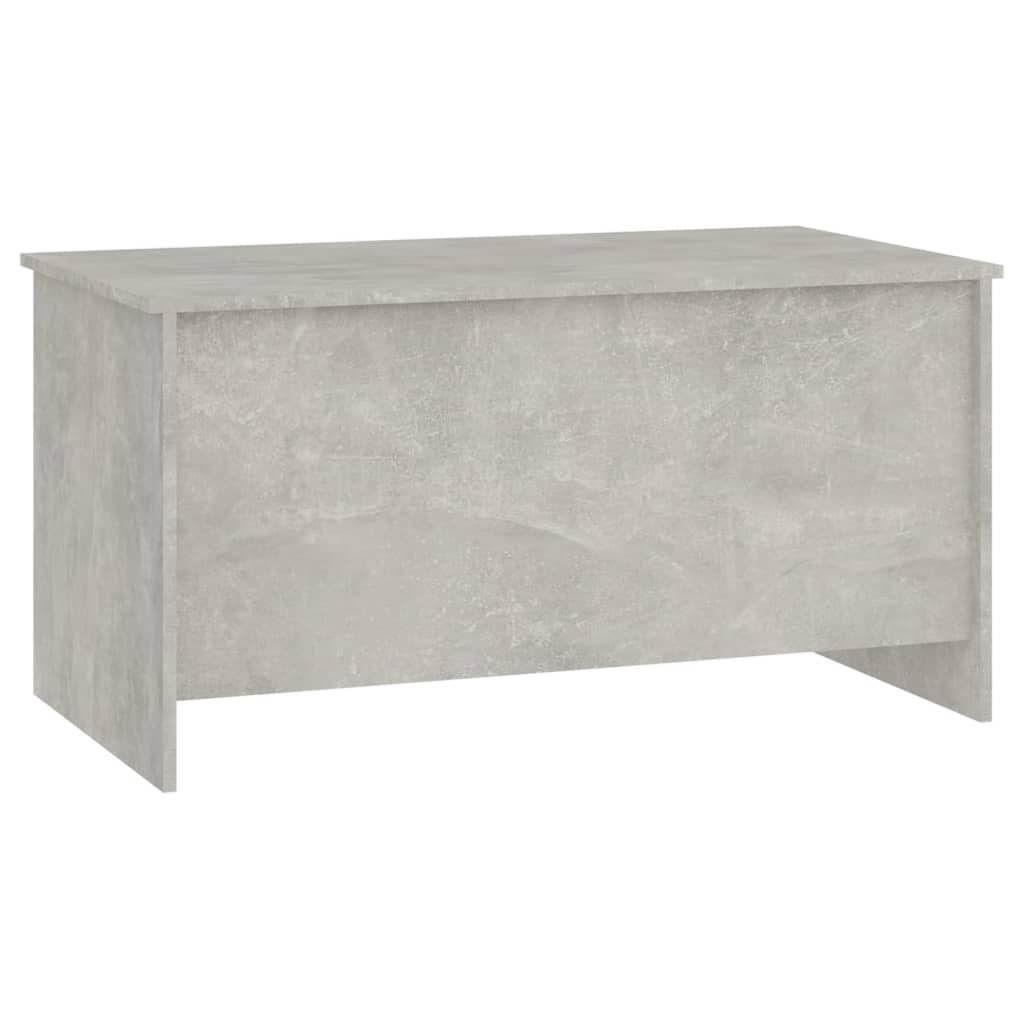 Salongbord betonggrå 102x55,5x52,5 cm konstruert tre