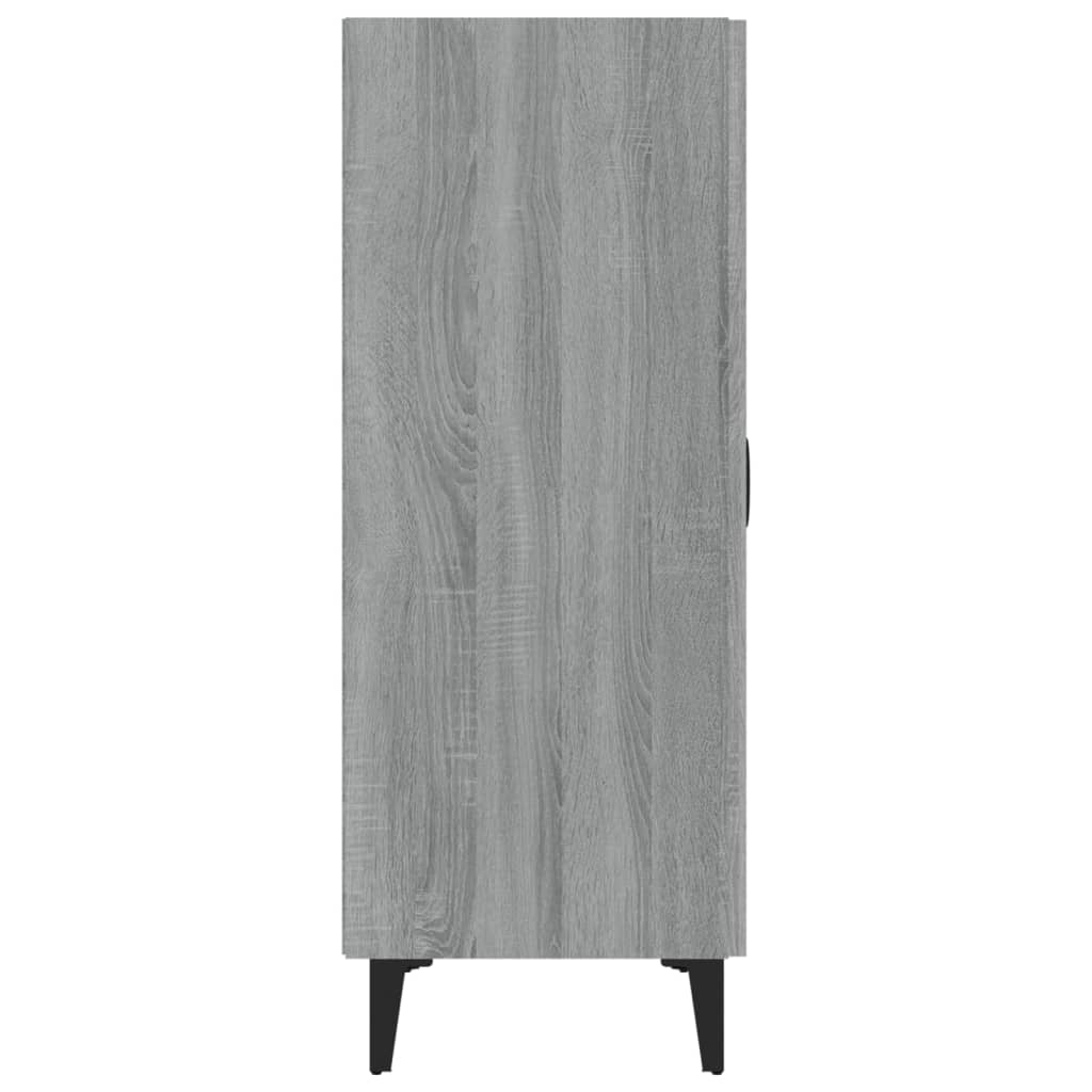 Skjenk grå sonoma 70x34x90 cm konstruert tre