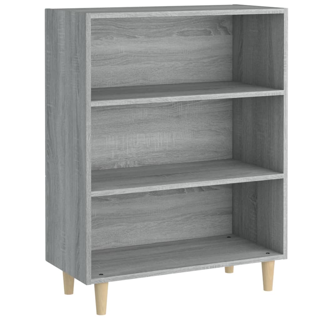 Skjenk grå sonoma 69,5x32,5x90 cm konstruert tre