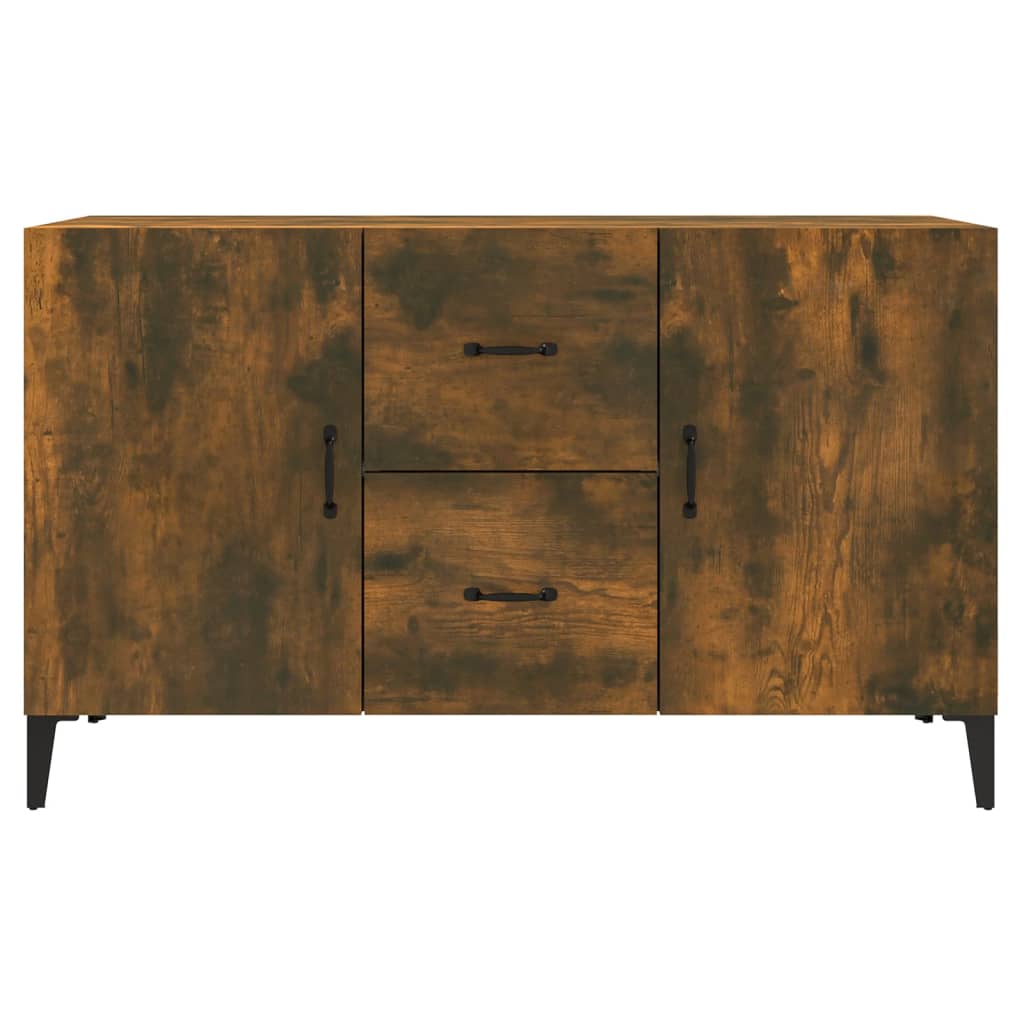 Skjenk røkt eik 100x36x60 cm konstruert tre