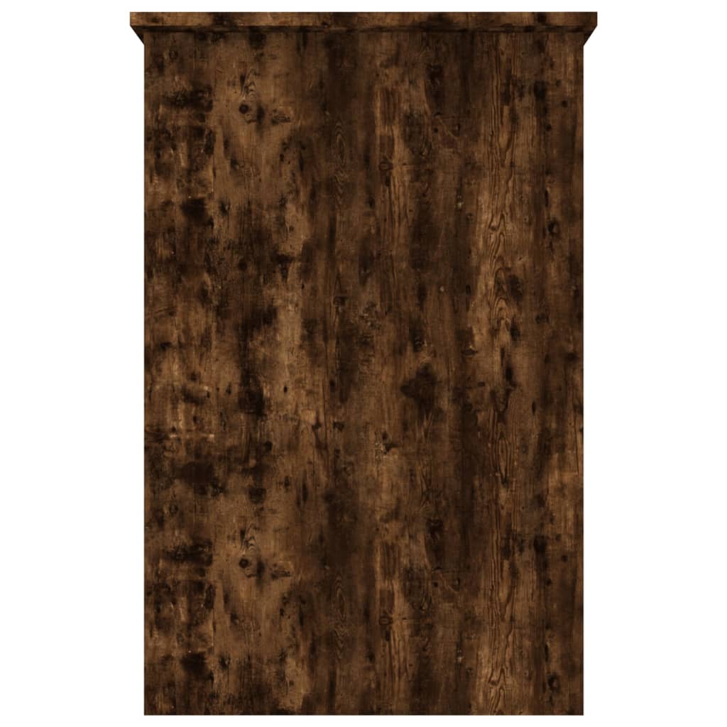 Skrivebord røkt eik 100x50x76 cm konstruert tre