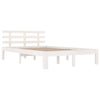 Sengeramme hvit heltre 140x200 cm
