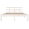 Sengeramme hvit heltre fru 160x200 cm
