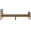 Sengeramme honningbrun heltre 75x190 cm Small Single