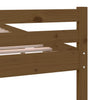 Sengeramme honningbrun heltre 75x190 cm Small Single