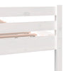 Sengeramme hvit heltre 100x200 cm