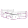 Sengeramme honningbrun heltre 140x200 cm