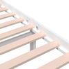 Sengeramme hvit heltre 180x200 cm Super King