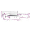 Sengeramme heltre 200x200 cm