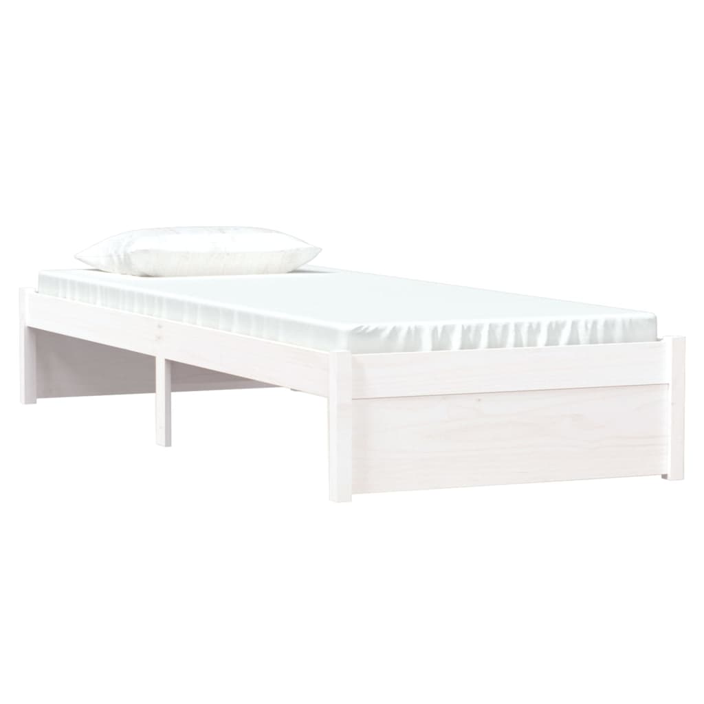 Sengeramme hvit heltre 75x190 cm Small Single