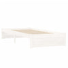 Sengeramme hvit heltre 75x190 cm Small Single