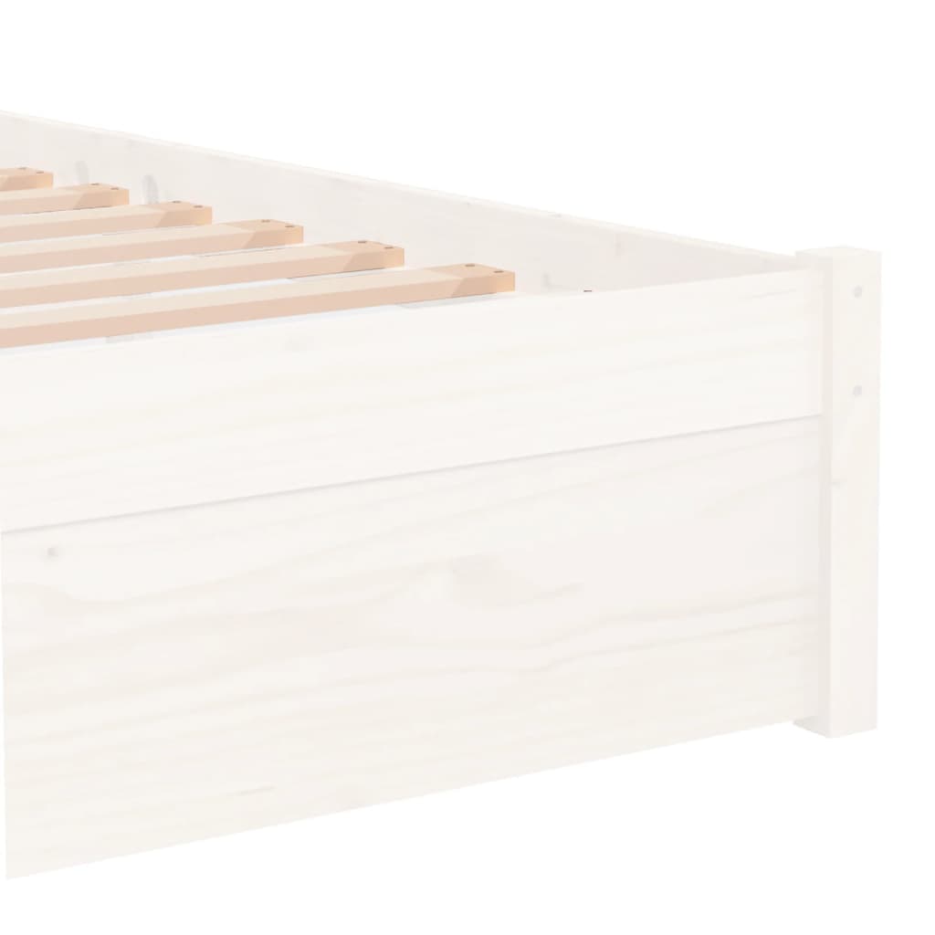Sengeramme hvit heltre 75x190 cm Small Single