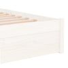Sengeramme hvit heltre 75x190 cm Small Single