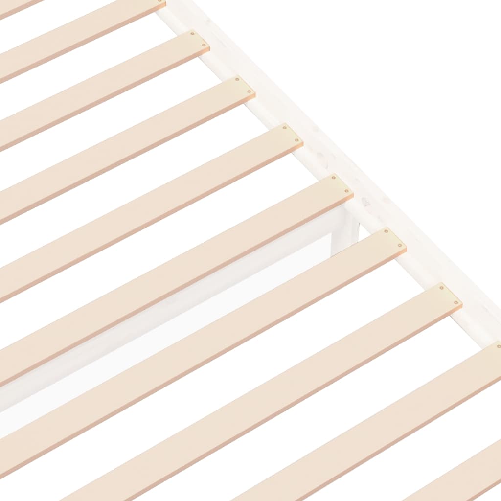 Sengeramme hvit heltre 75x190 cm Small Single