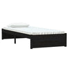 Sengeramme svart heltre 75x190 cm Small Single