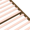 Sengeramme honningbrun heltre 90x190 cm Single