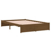 Sengeramme honningbrun heltre 120x190 cm Small Double