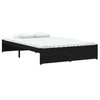 Sengeramme svart heltre 120x190 cm Small Double