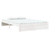 Sengeramme hvit heltre 140x190 cm