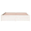 Sengeramme hvit heltre 140x190 cm