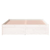 Sengeramme hvit heltre 120x200 cm