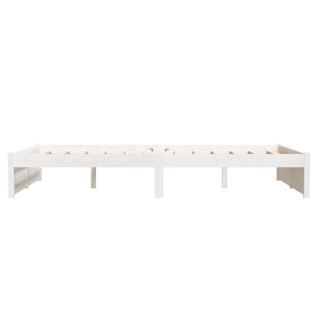 Sengeramme hvit heltre 120x200 cm