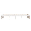 Sengeramme hvit heltre 120x200 cm