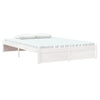 Sengeramme hvit heltre 140x200 cm