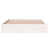 Sengeramme hvit heltre 140x200 cm