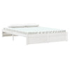 Sengeramme hvit heltre 150x200 cm King Size