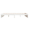 Sengeramme hvit heltre 150x200 cm King Size
