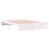 Sengeramme hvit heltre 160x200 cm