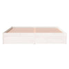 Sengeramme hvit heltre 160x200 cm