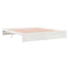 Sengeramme hvit heltre 180x200 cm Super King