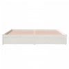 Sengeramme hvit heltre 180x200 cm Super King