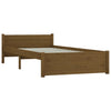 Sengeramme honningbrun heltre 75x190 cm Small Single