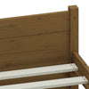Sengeramme honningbrun heltre 75x190 cm Small Single
