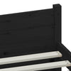 Sengeramme svart heltre 135x190 cm Double