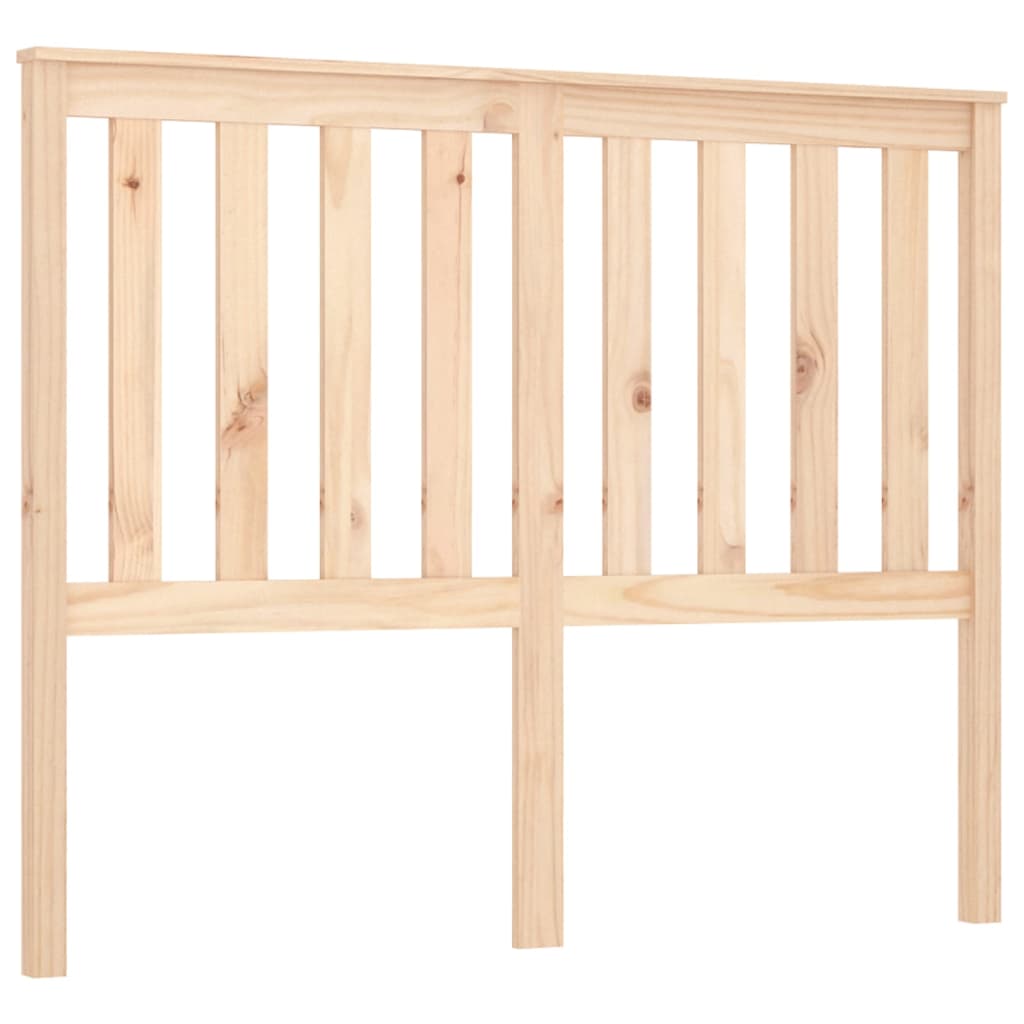 Sengegavl 141x6x101 cm heltre furu